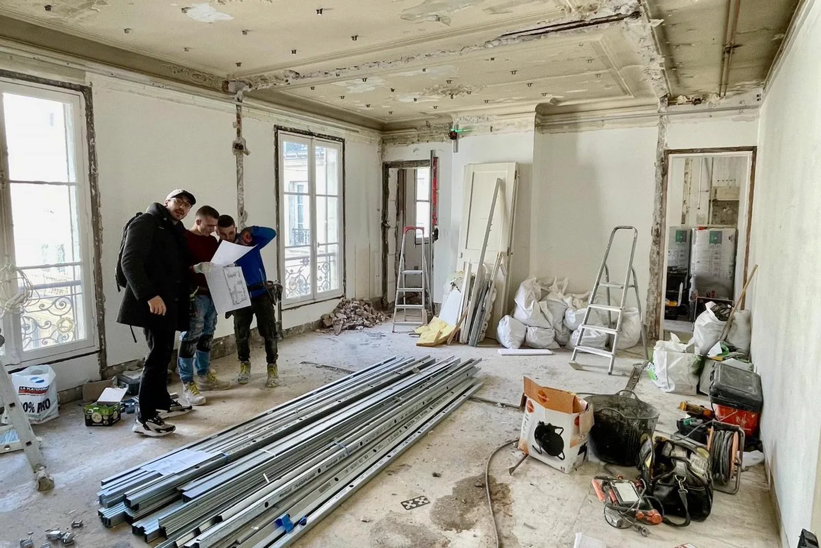 Avant travaux